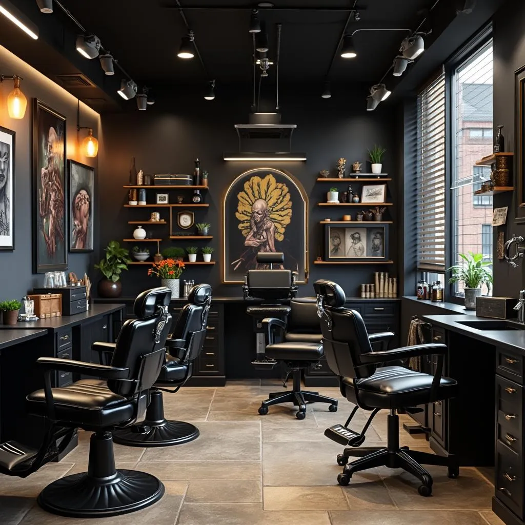 Interior del estudio